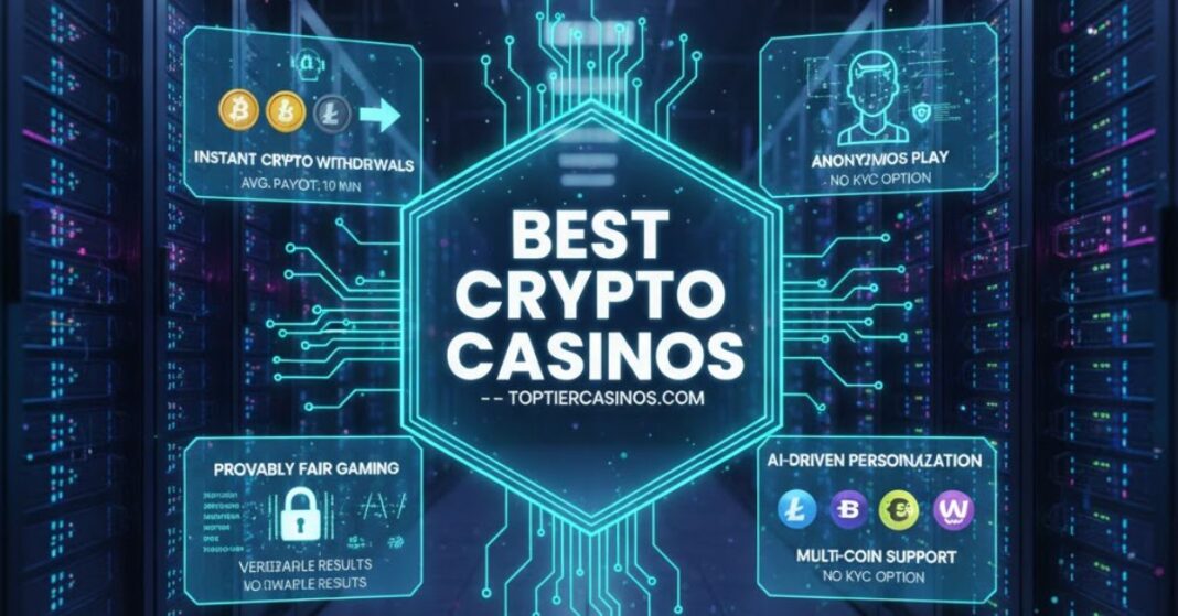 best crypto casinos -- toptiercasinos.com